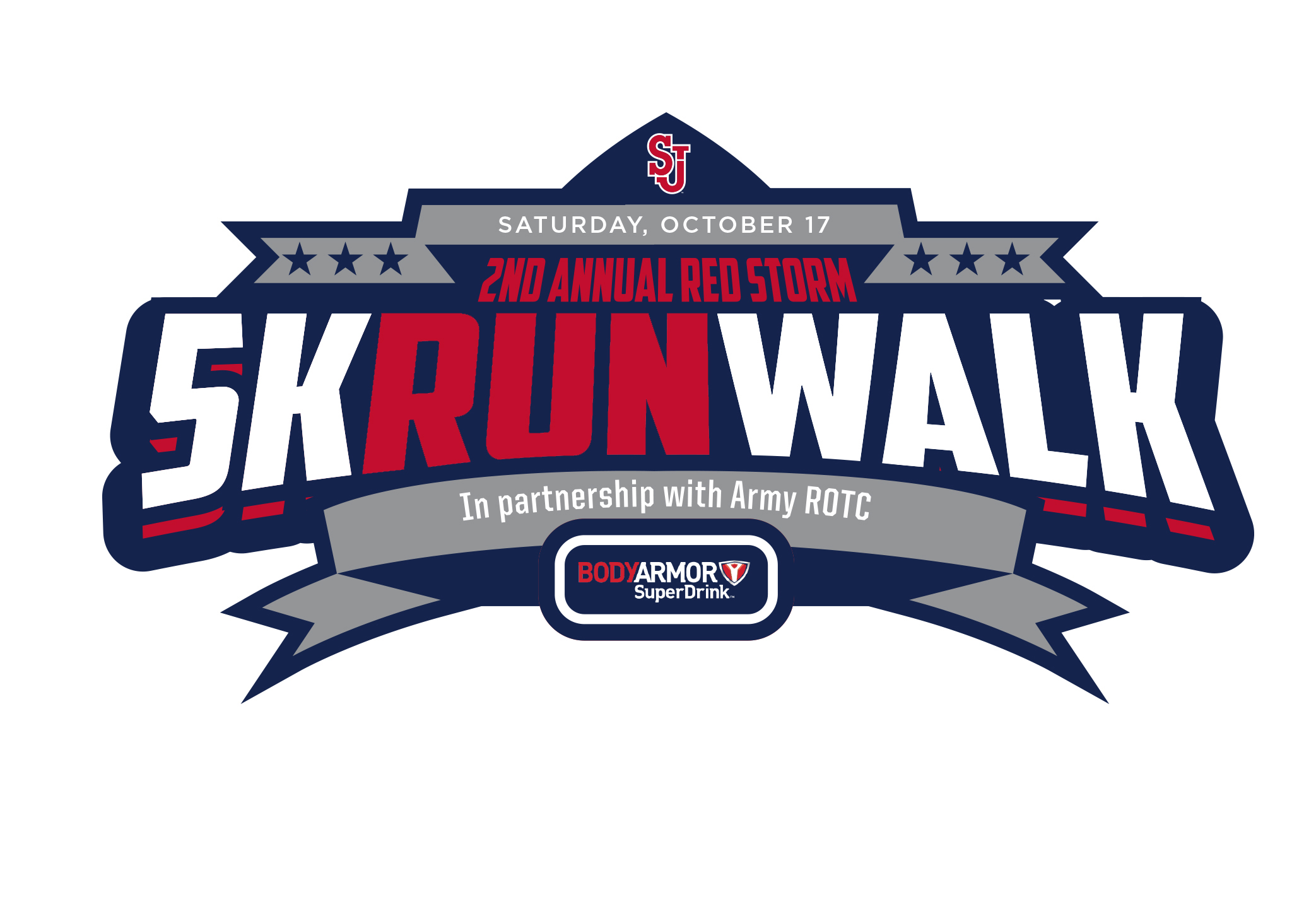 SJU 5K RUN LOGO – Mekale Jackson